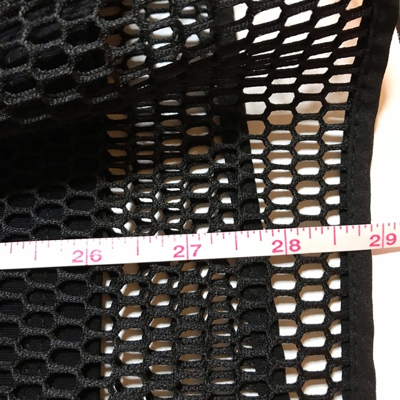 V Back Cocktail Open Weave Overlay From Waist Lord and Taylor Design Lab Sz SP - Picture 12 of 12